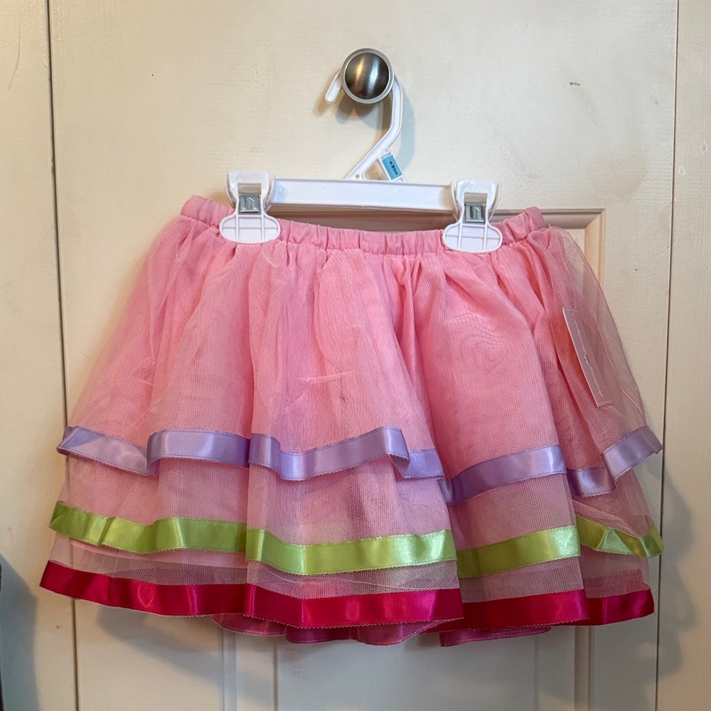 Gymboree Pink and Purple Layered Skirt